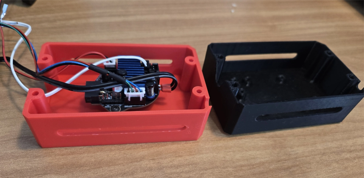 Printhead composite side view